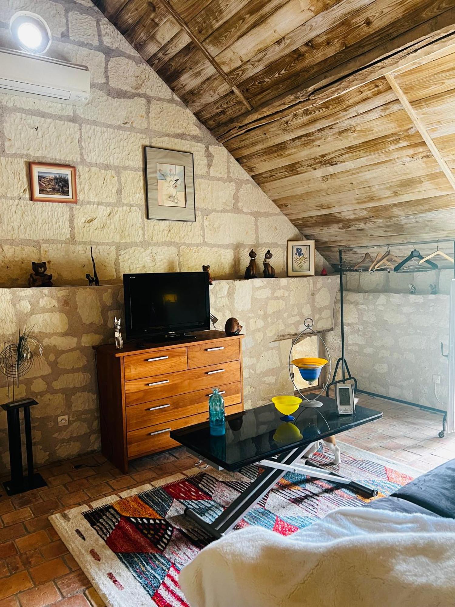 Chateau De La Thibaudiere - Chambre Du Tonneau Allonnes  Eksteriør billede