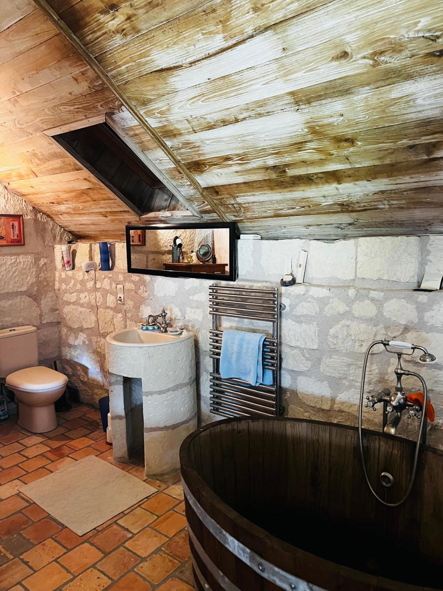 Chateau De La Thibaudiere - Chambre Du Tonneau Allonnes  Eksteriør billede
